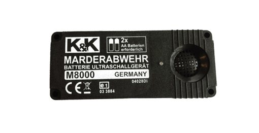 M8000: Autarker Ultraschall Marderschreck